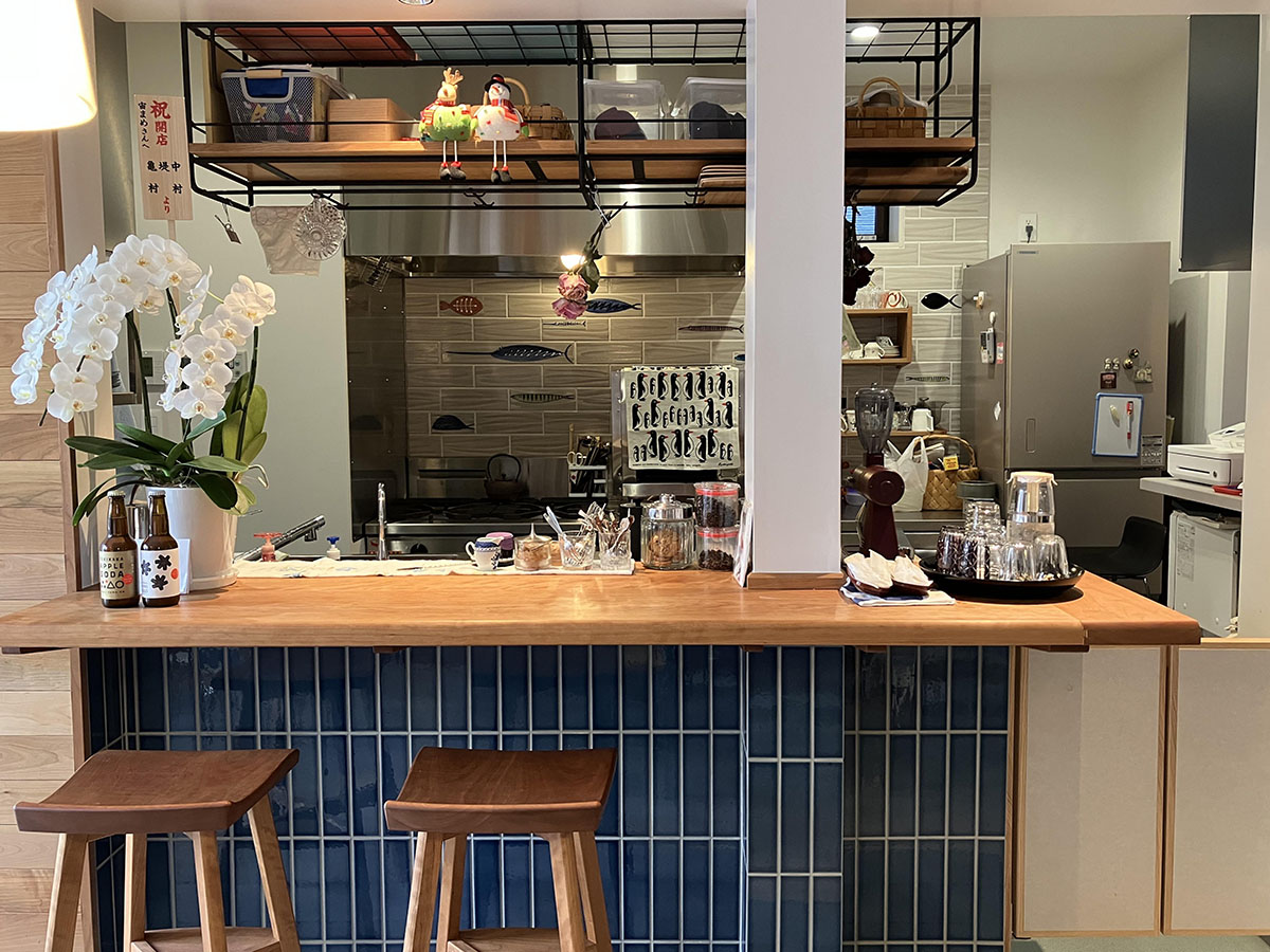 カウンターの写真